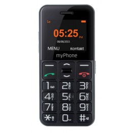 Telefon mobil MyPhone Halo Easy Senior, Retea 2G, Negru